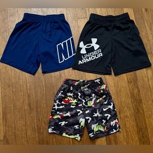 Bundle Of Boy’s Shorts ~ Nike & Under Armour~